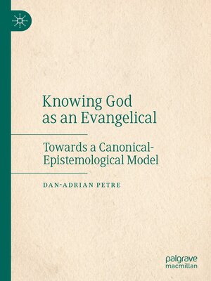 cover image of Knowing God as an Evangelical